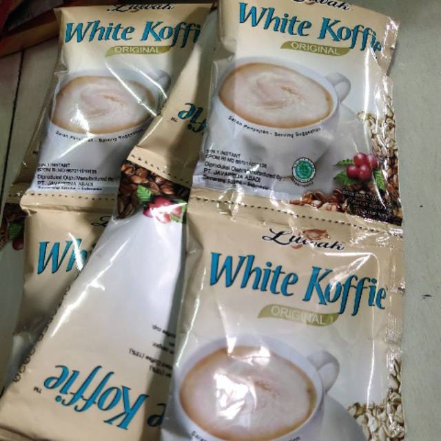 KOPI LUWAK WHITE COFFE.HARGA PROMO sepack 10bks @ 20 gram