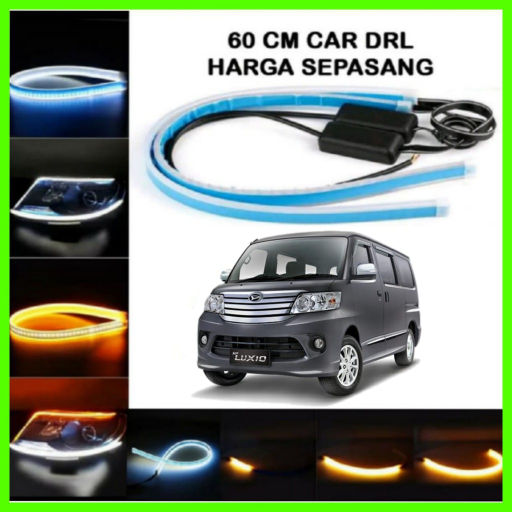 Lampu Alis Headlamp Running Mobil Luxio