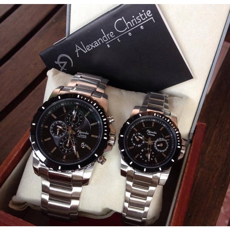 JAM TANGAN ALEXANDRE CHRISTIE AC 6141 COUPLE!! MURAH MERIAH GARANSI RESMI!!