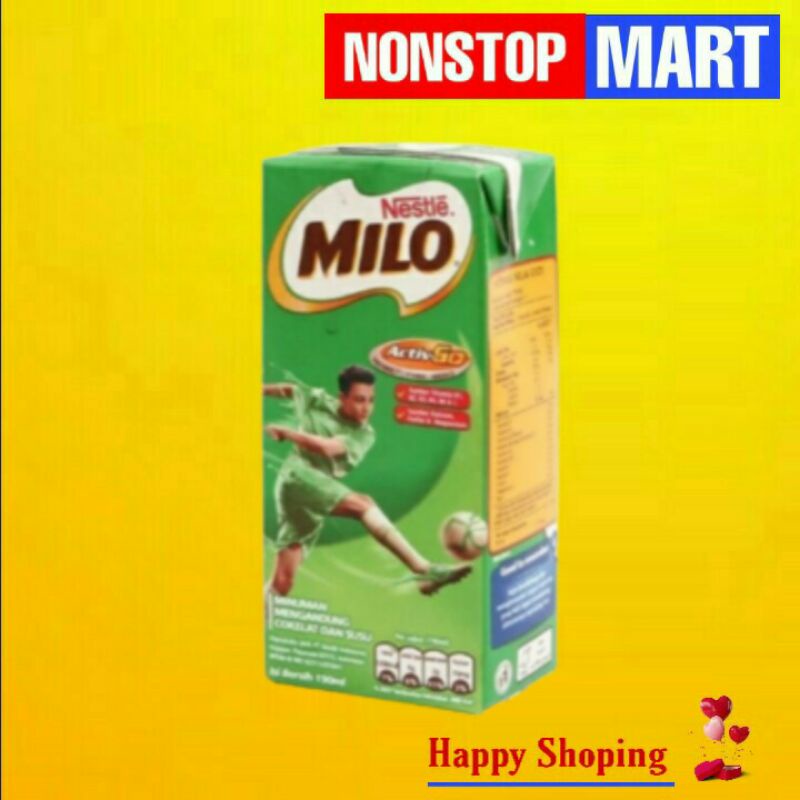 

MILO susu UHT coklat 180ml