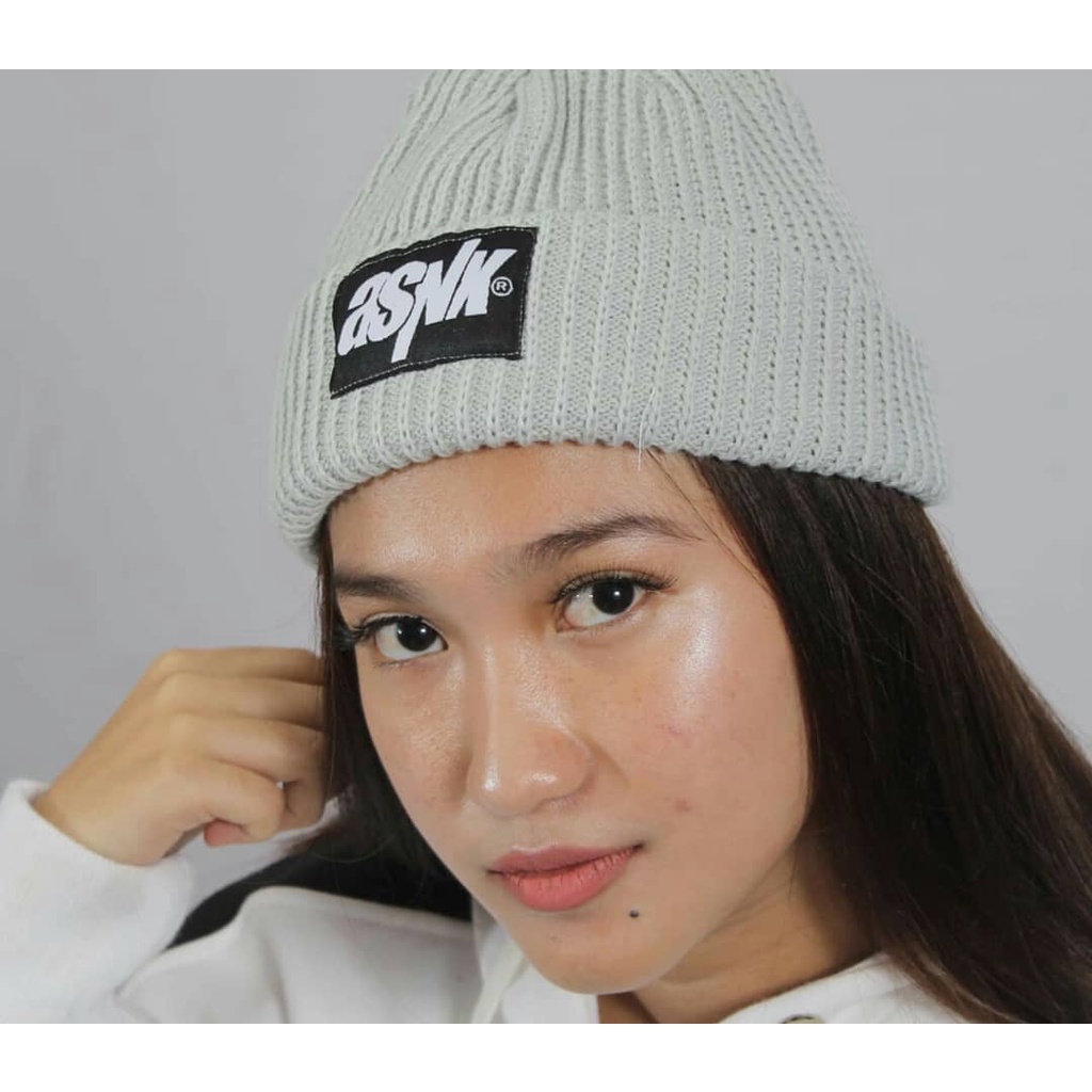 Kupluk Beanie hat Asnk Distro Murah  Kupluk Pria Wanita Terlaris