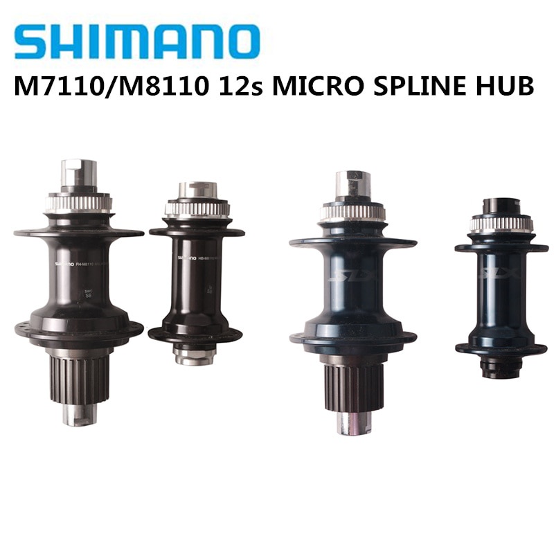 PREORDER Shimano  XT HB M8110 FH M8110 SLX HB M7110 FH M7110 Hub XT Centerlock Disc Brake MICRO SPLI