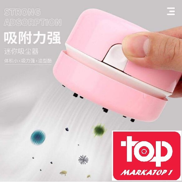 VACUUM MINI MACARON DESKTOP VACUUM CLEANER PORTABLE ALAT PENYEDOT DEBU MINI VACUUM MEJA VAKUM AA