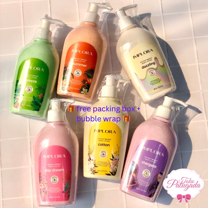 [BISA COD] Implora Instant Bright Body Lotion