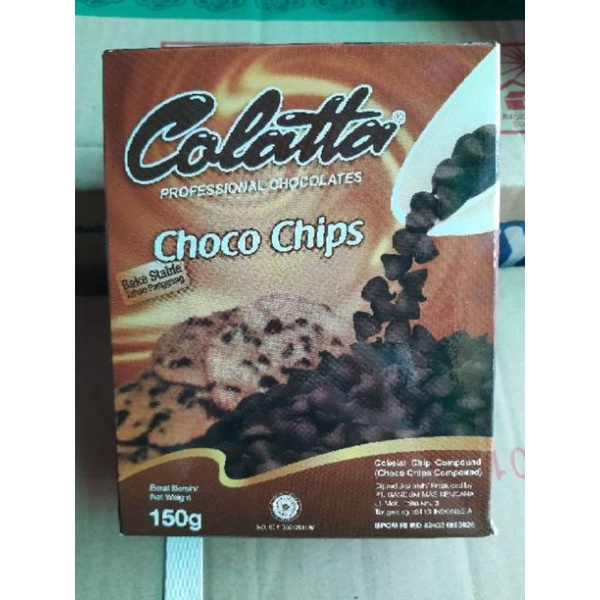 COLATTA Choco Chips 150gr | coklat chips |choco chip