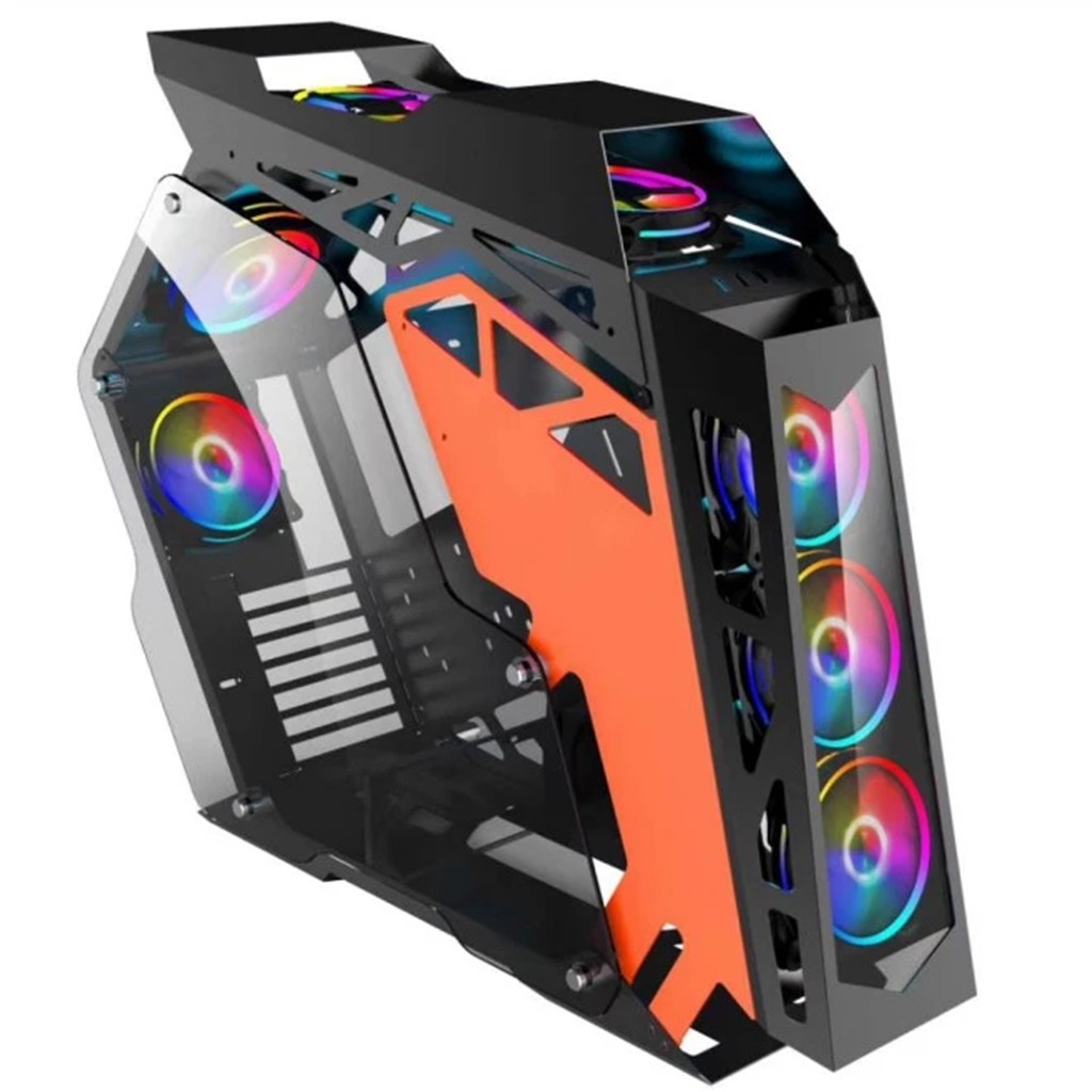 Case Gaming Meghatron Black Panther Full ATX