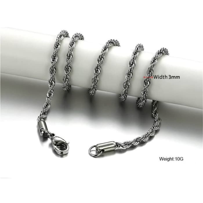 Rantai kalung impor Baper 60 cm