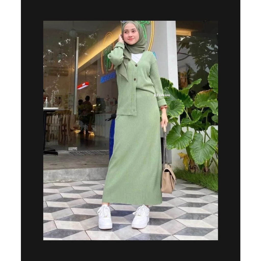 ROK SPAN RAJUT PANJANG // ROK RAJUT PREMIUM // ROK SPAN KNITTED // ROK RAJUT (BISA COD)