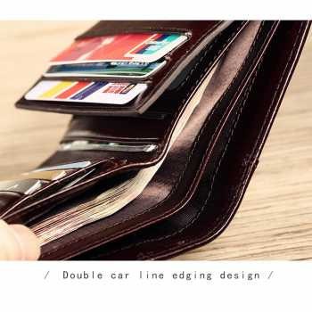 (BISA COD) Rhodey Dompet Pria Bahan Kulit - MBQ0096-5