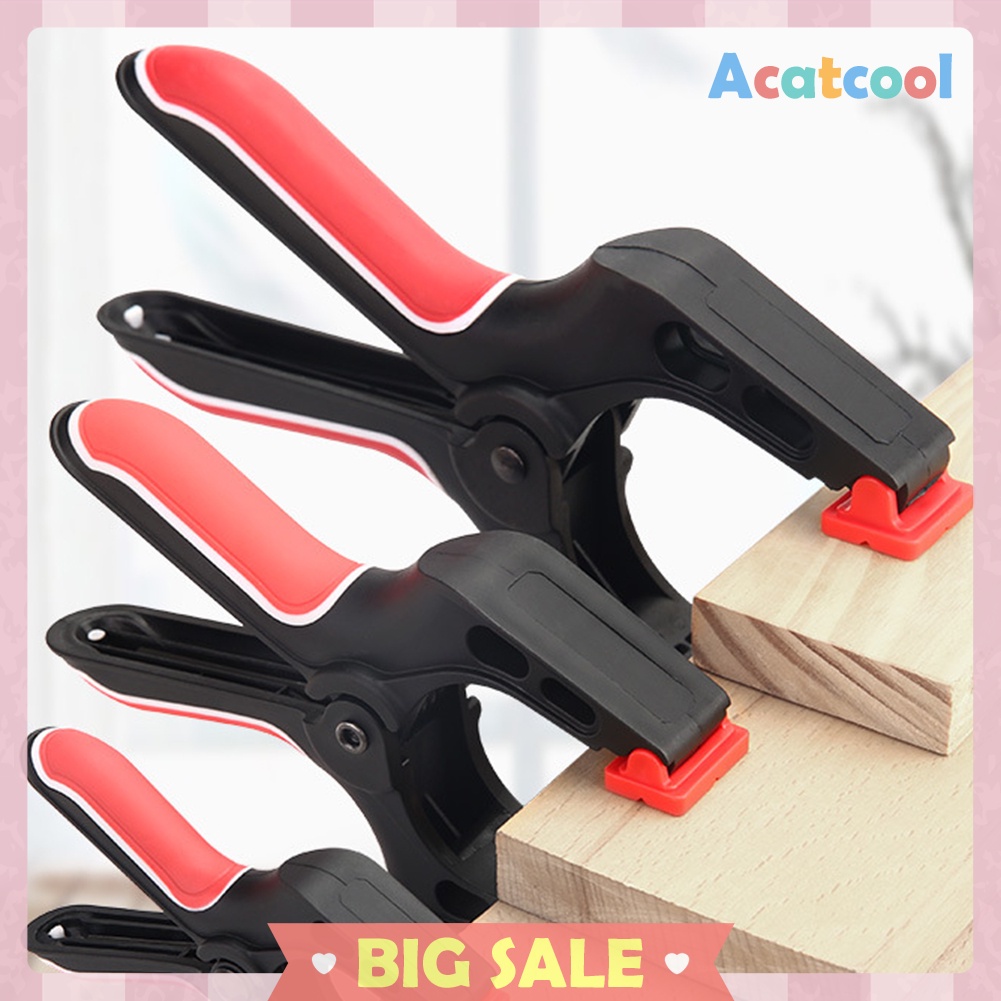 A-Shaped Woodworking Clamp Strong Grip Spring Clamp Wood Board Fixing Clip