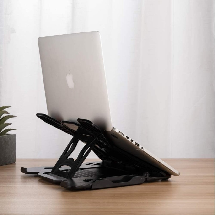 TATAKAN ALAS LAPTOP ADJUSTABLE STAND NOTEBOOK COOLING PAD HOLDER PHONE