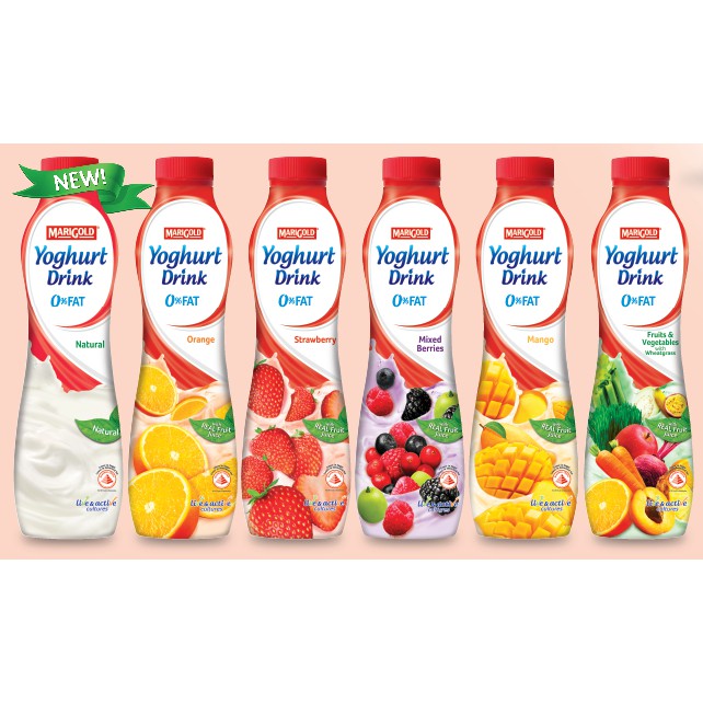 

Marigold 0% Fat Yoghurt Bottle Drink 700g
