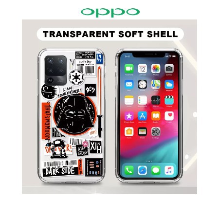Case Oppo reno 5F STARWAR catoon Soft case Clear