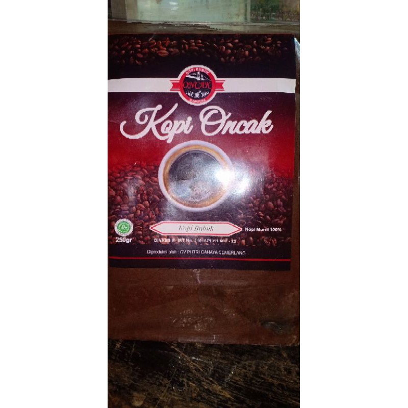 

kopi oncak khas sumatera