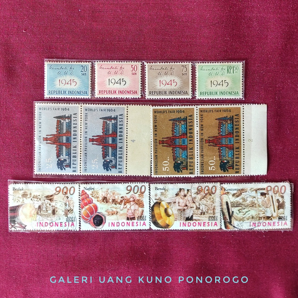 

prangko murah mini set indonesia