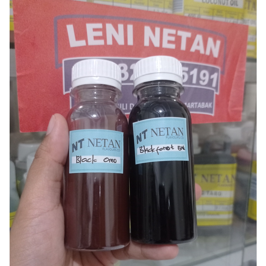 

Netan blackforest 100 gram (varian warna hitam)