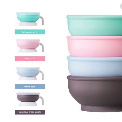 Monee Baby Silicone Bowl Magkuk Makan Bayi