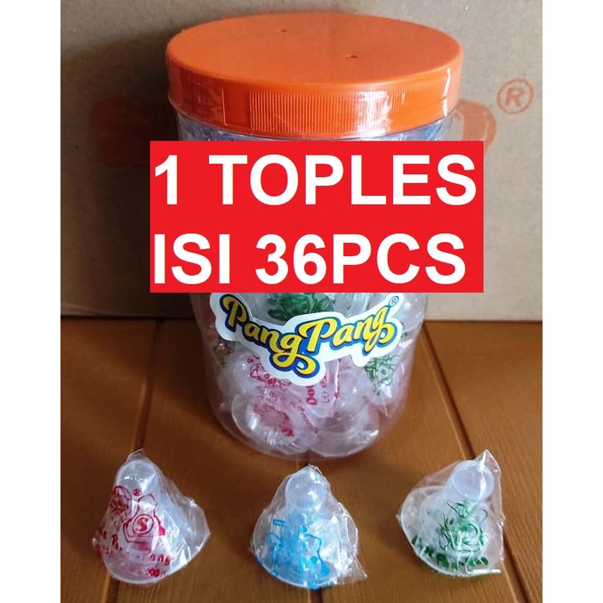1 TOPLES 36pcs Dot Anti Colic Silicone Nipple Pang Pang