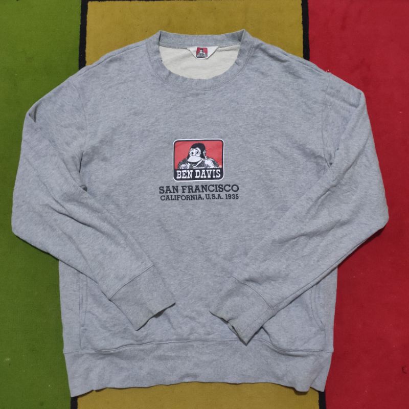 crewneck ben davis bekas second original