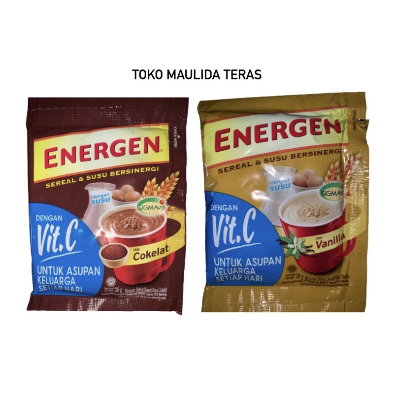 

ENERGEN sachet 29g