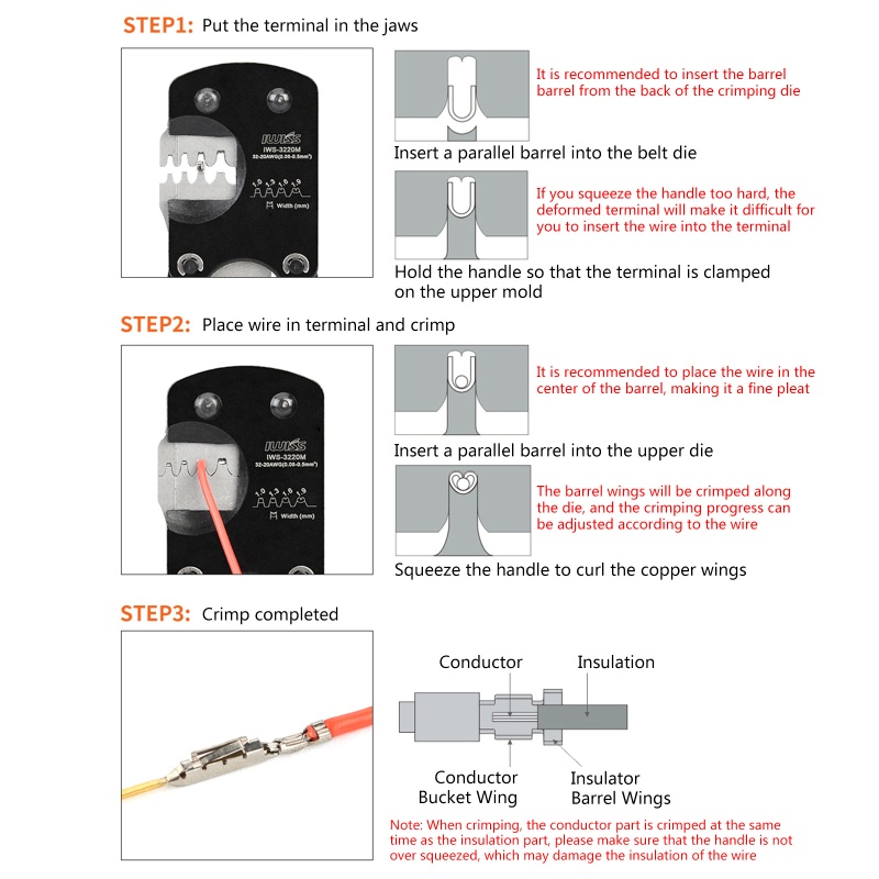 Kiss Tang Crimping Terminal Kabel Listrik