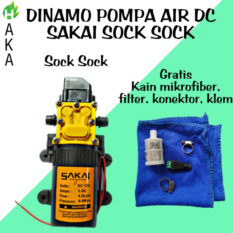 New DINAMO POMPA AIR 12V SAKAI 100PSI 5 LPM/ POMPA AIR DC 12V SAKAI /DINAMO SPARE PART SPRAYER