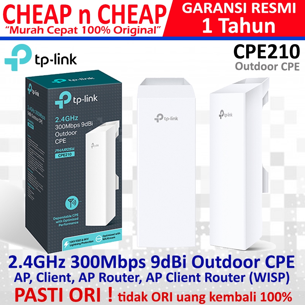 TP-Link CPE210 Access Point Outdoor - TPLink CPE 210 Router Outdoor