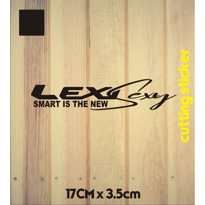 stiker motor sticker cutting stiker variasi lexi sexy
