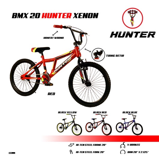 Sepeda 20" Bmx Hunter Xenon