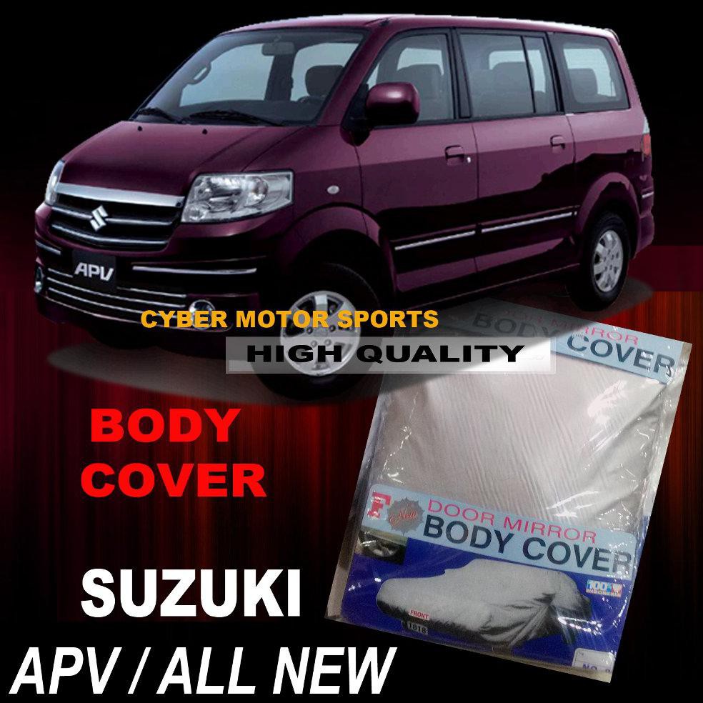 E0919 Body Cover Suzuki Apv. Sarung Mobil Apv. Selimut Mobil Apv. Cover Body Apv New