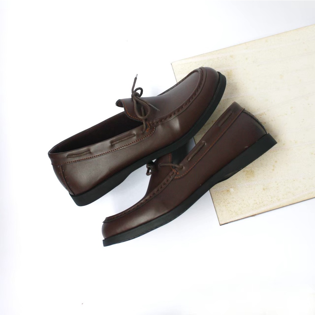 SEPATU FORMAL SLIP ON PRIA LOAFERS DEWASA KULIT ASLI ORIGINAL PANTOFEL PRIA FORMAL FASHION KERJA KANTOR PNS KARYAWAN DOSEN || SEPATU SLIP ON PANSUS TRANDY KEKINIAN BERKUALITAS TERBARU