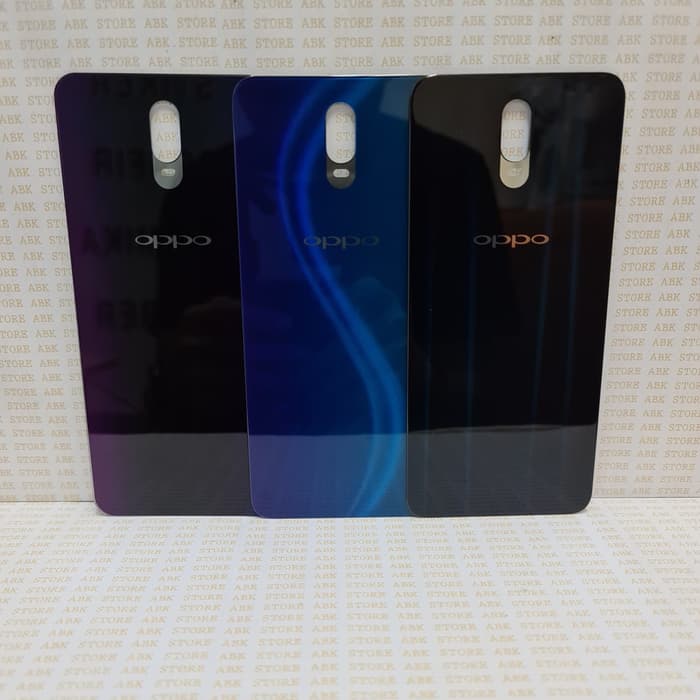 Backdoor Backcover Tutup Belakang Back Casing Kesing OPPO R17 Original - Radiant Mist