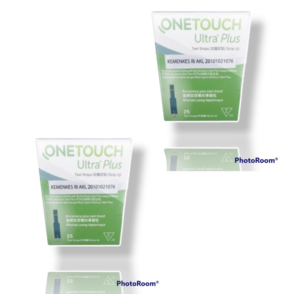 Strip Onetouch Ultra Plus Flex Atau Strip One Touch Ultra Plus 25 & 50