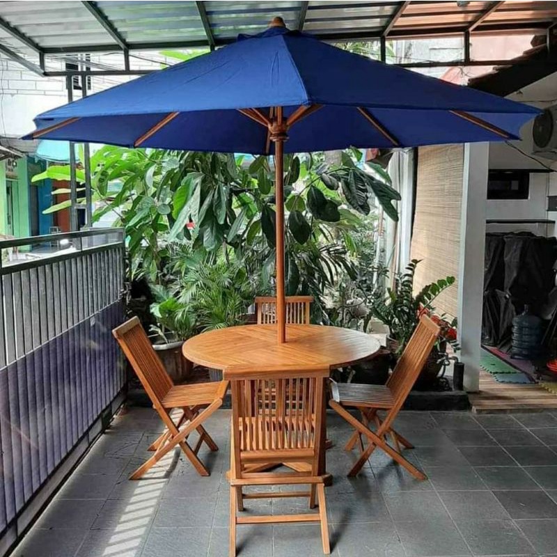 Set payung taman l payung taman l payung taman jati l payung taman murah l set payung taman murah