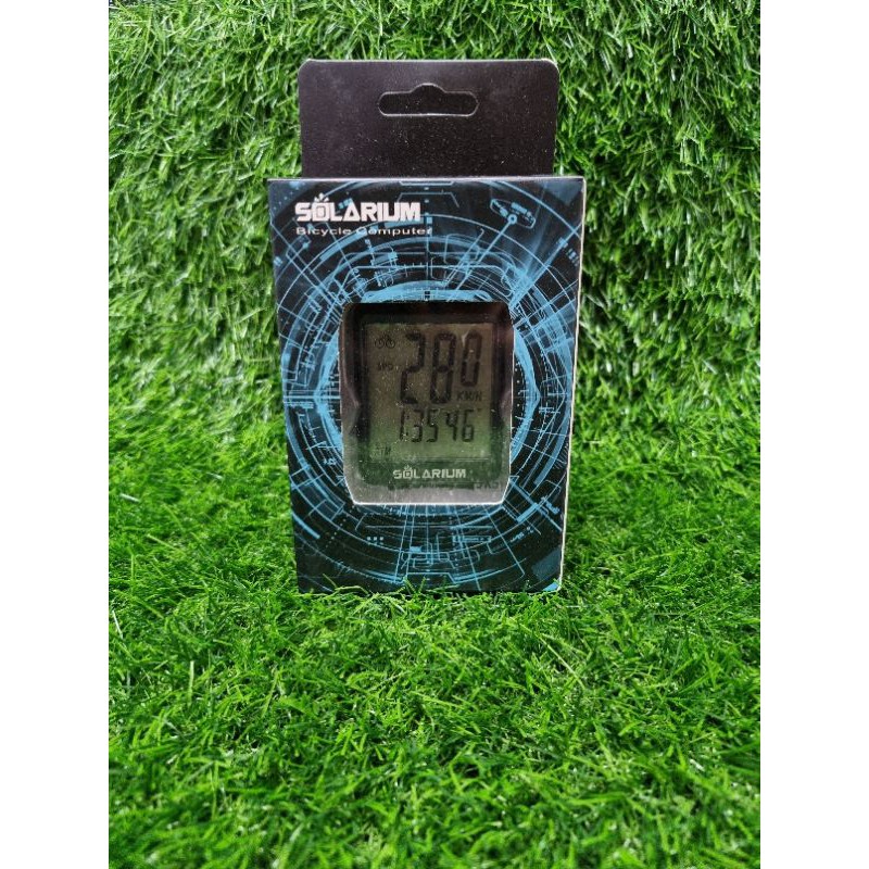 Speedometer sepeda solarium wireless