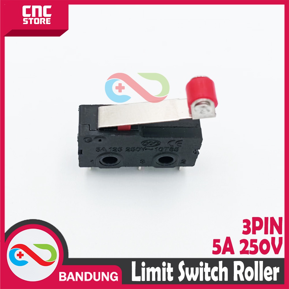 MICRO LIMIT SWITCH ROLLER 3P 3PIN 5A 250V