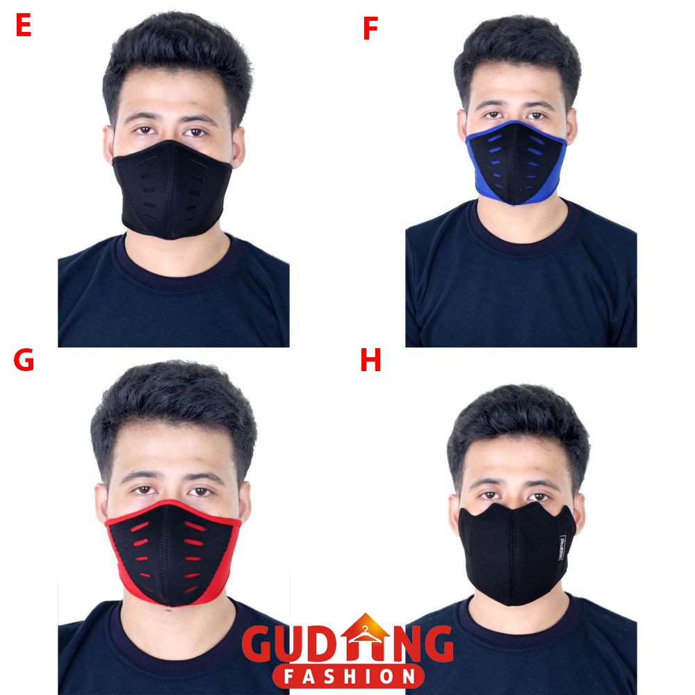 Masker Motor / Masker Mulut / Masker Debu / Masker Wajah Biker - MTR (COMB)