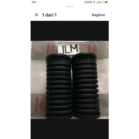 karet barstep depan supra x 125 karburator