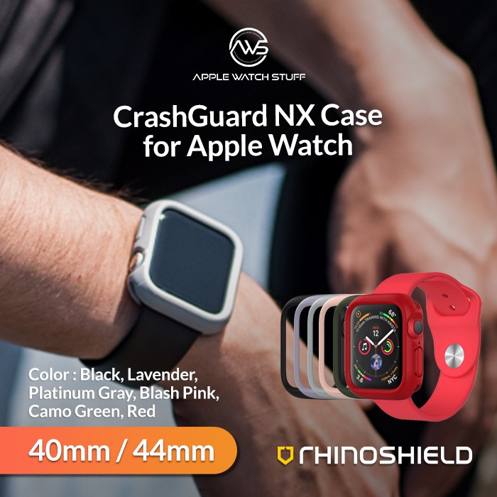 Rhinoshield CrashGuard NX Case for Apple Watch Series 6 5 4 SE 40/44mm