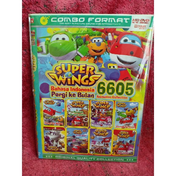 KASET DVD FILEM ANAK SUPER WINGS EPISODE 6605