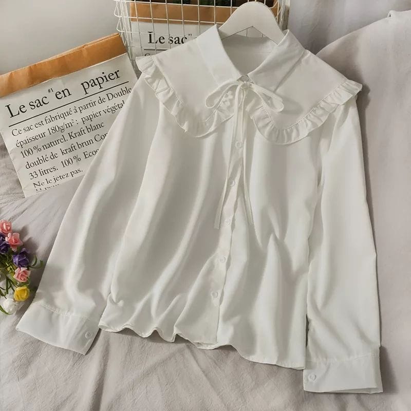 Jeni Top Blouse - Atasan Wanita Korean Style