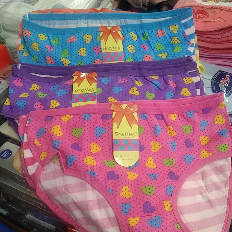 CELANA DALAM MOTIF BREITEX//1LUSIN CD MOTIF