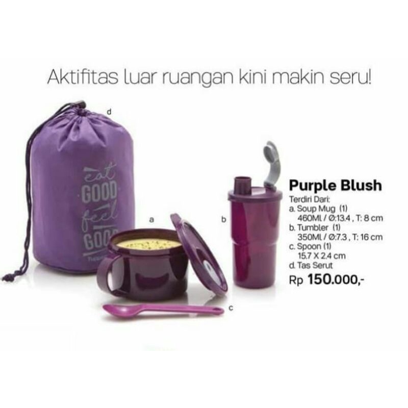 Purple Blush Original Tupperware