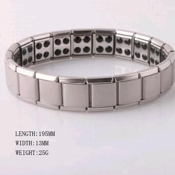 GELANG TERAPI KESEHATAN TOURMALINE GERMANIUM 13MM