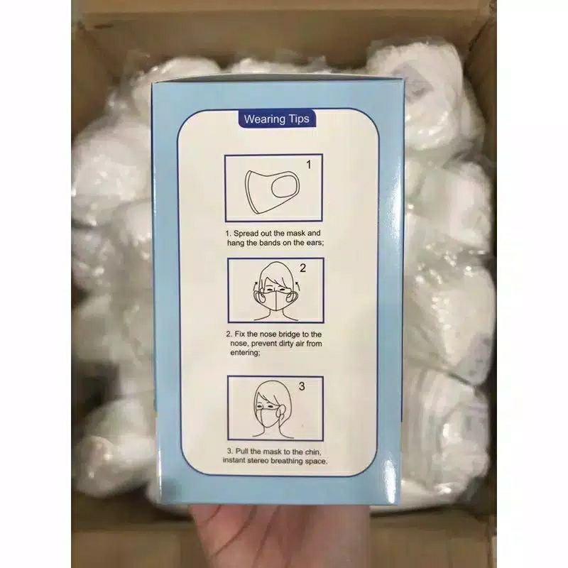 MASKER NYAMAN AMAN DUCKBILL ALKINDO 3PLY 1BOX ISI 50PCS IMPORT MASKER MULUT BEBEK