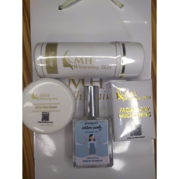 Cream MH Whitening Skin BPOM / Cream Wajah Glowing bpom berkwalitas /cod/ready/reseller resmi