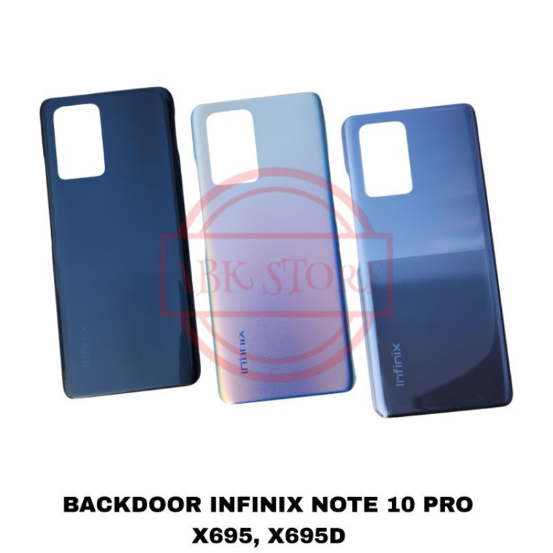 BACKDOOR BACK COVER INFINIX NOTE 10 PRO X695 X695D TUTUP BELAKANG ORIGINAL