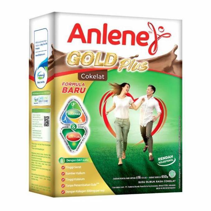 

(BISA COD) anlene gold plus 650gr coklat exp terdekat November 2021 STOK TERBATAS Kode 1343