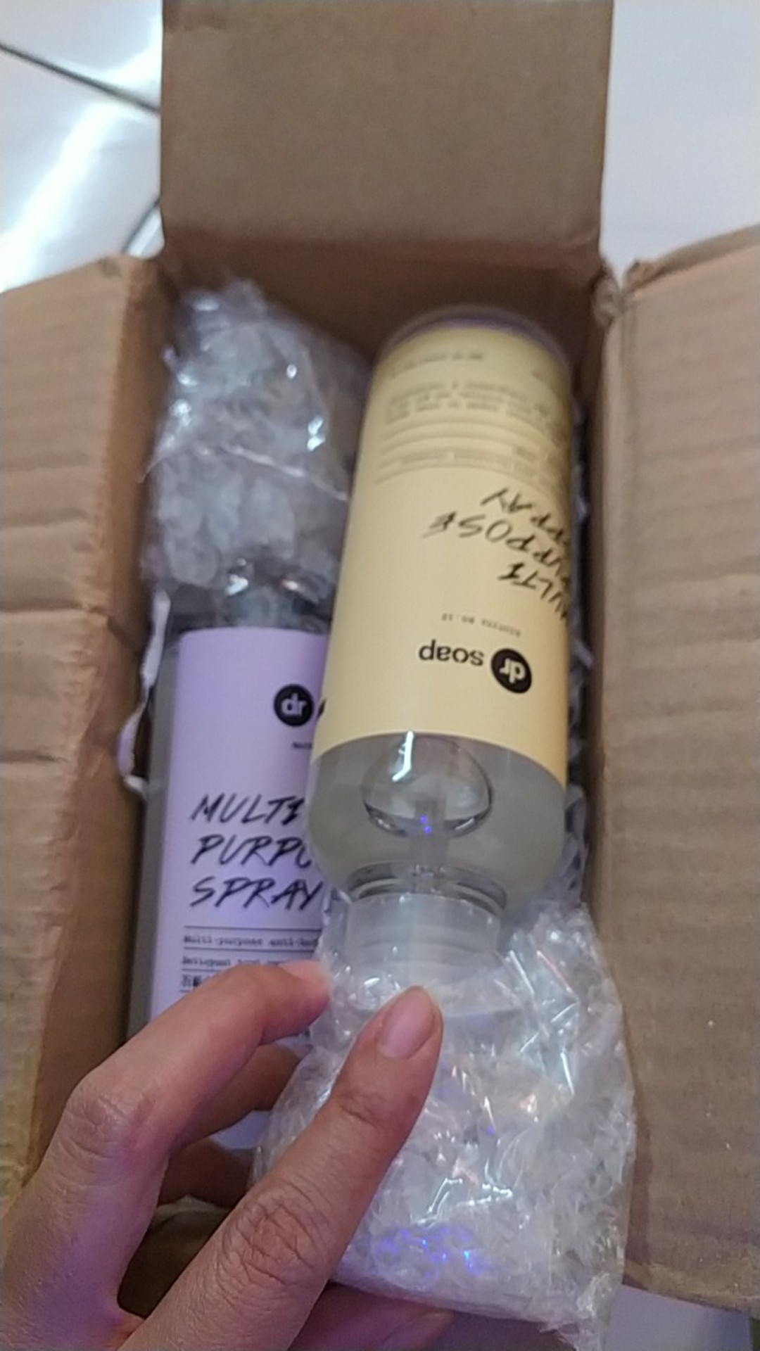 Dr Soap Multi Purpose Spray 230ml / Dr Soap Semprotan Pembersih Multifungsi (biotyca / Mauve)