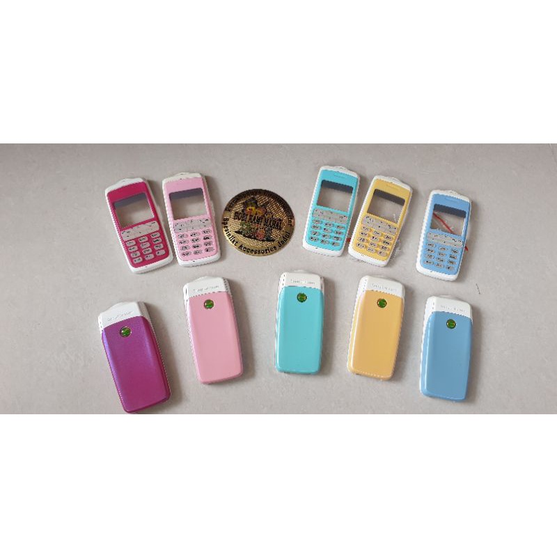 casing sony ericsson t600 tulang fulset keypad warna langka